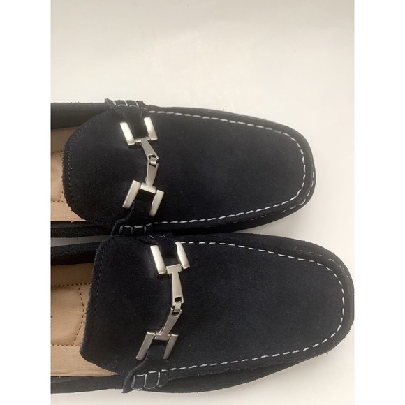 ALFANI MERRY Men\'s Blue Suede Slip-On Loafer Size 8M (1165) main image 12